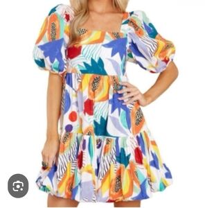 OLIPHANT bubble Mini Dress‎